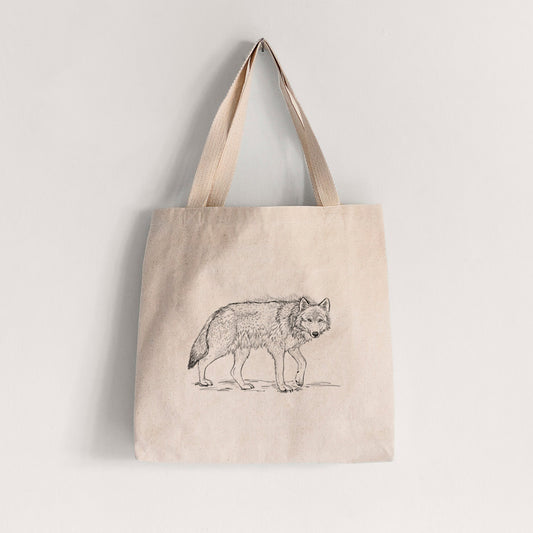 Roaming Grey Wolf - Canis lupus - Tote Bag
