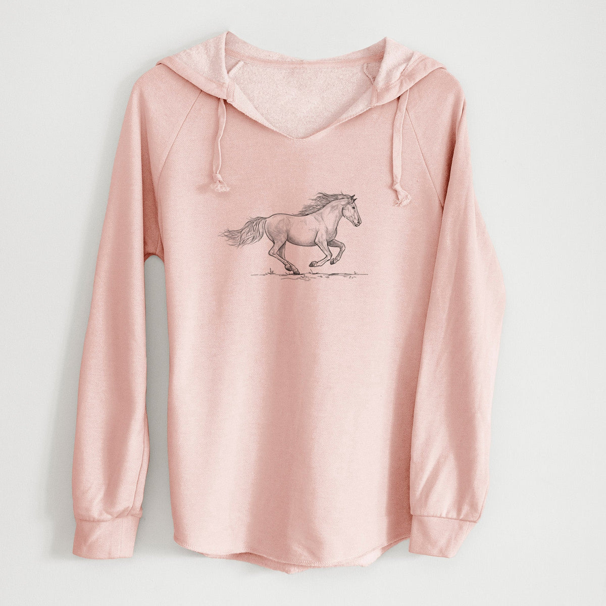 Running Mustang - Cali Wave Hooded Sweatshirt