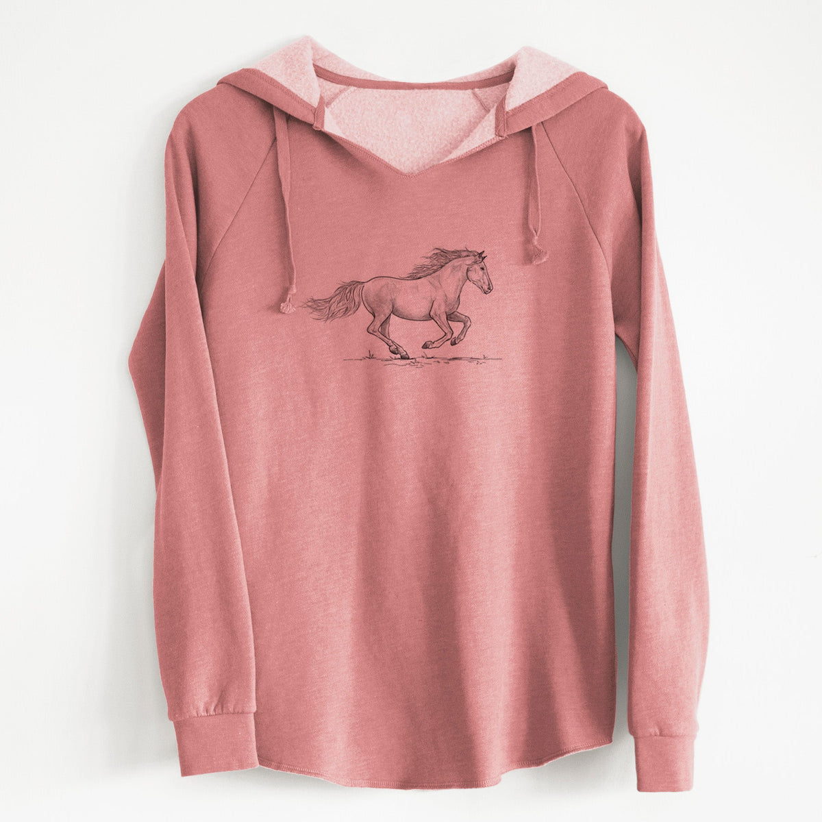 Running Mustang - Cali Wave Hooded Sweatshirt