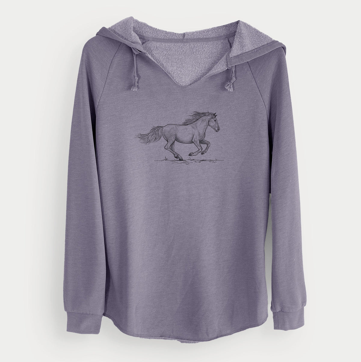 Running Mustang - Cali Wave Hooded Sweatshirt