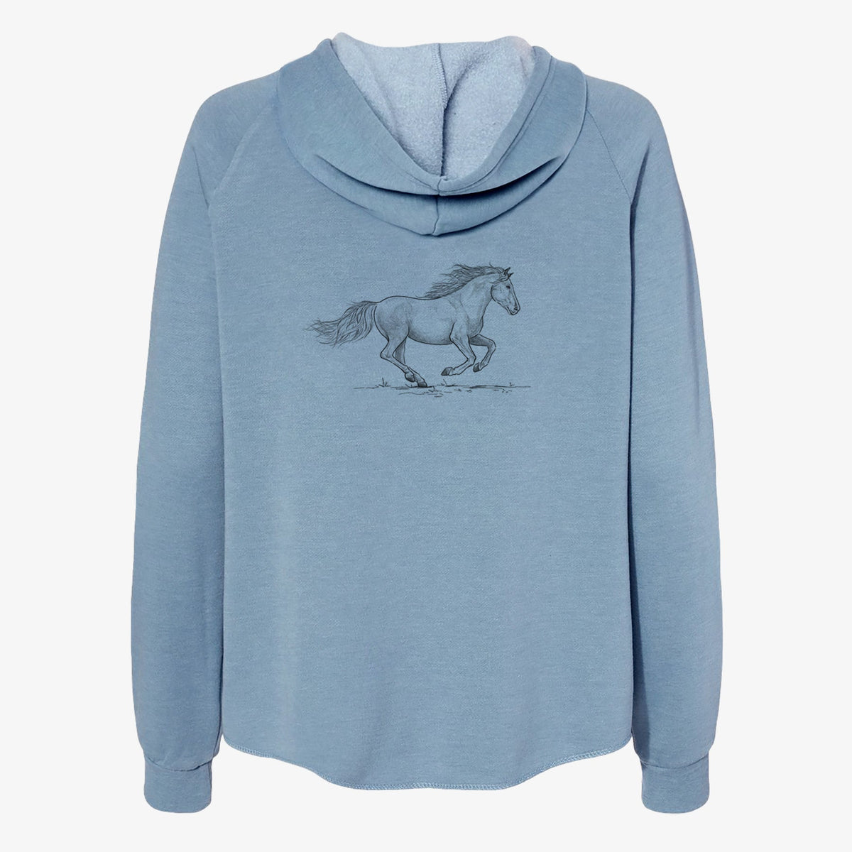 Running Mustang - Women's Cali Wave Zip-Up Sweatshirt