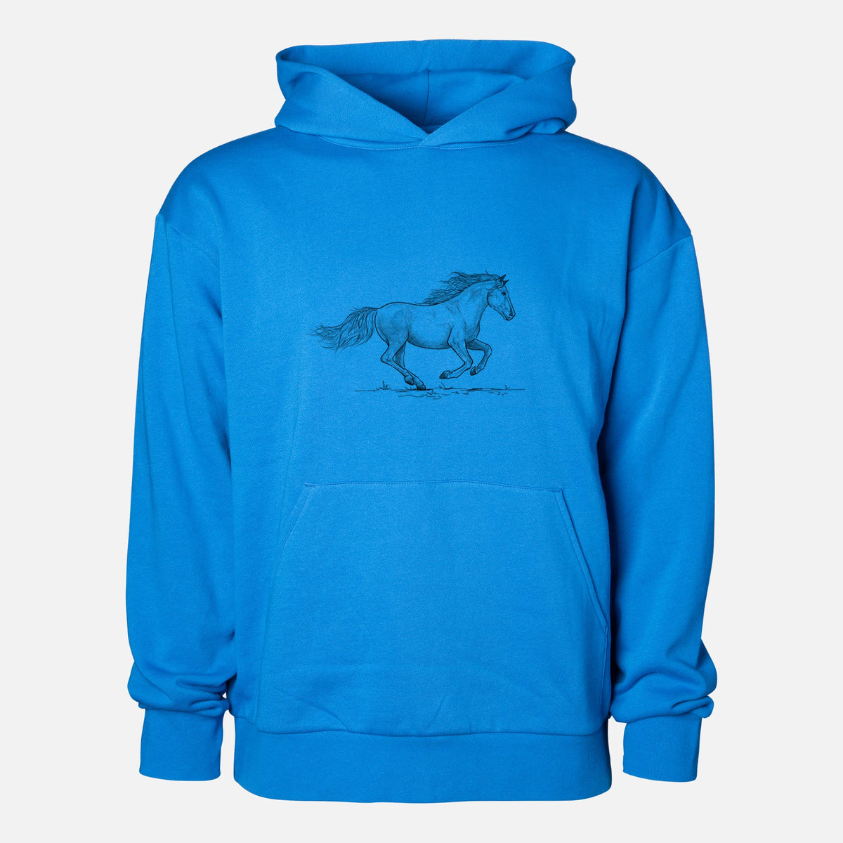 Running Mustang  - Statement Midweight Hoodie