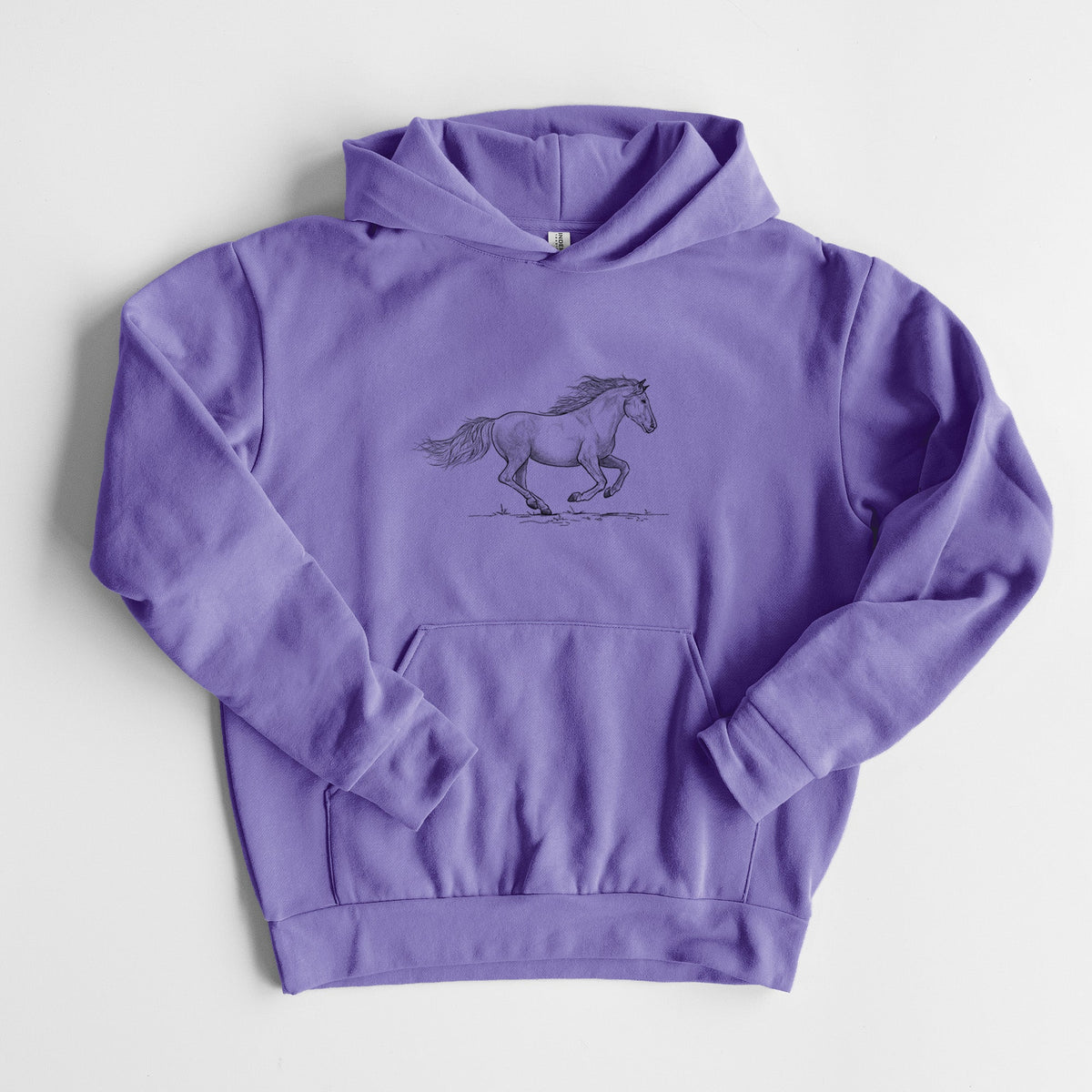 Running Mustang  - Statement Midweight Hoodie