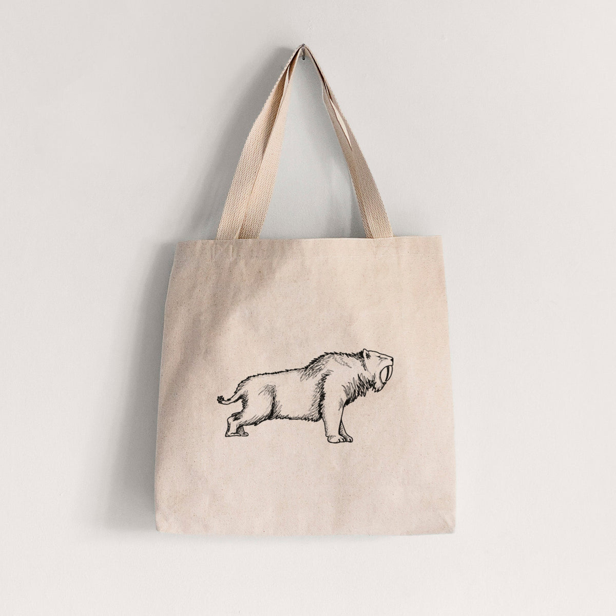 Saber-toothed Tiger - Smilodon - Tote Bag
