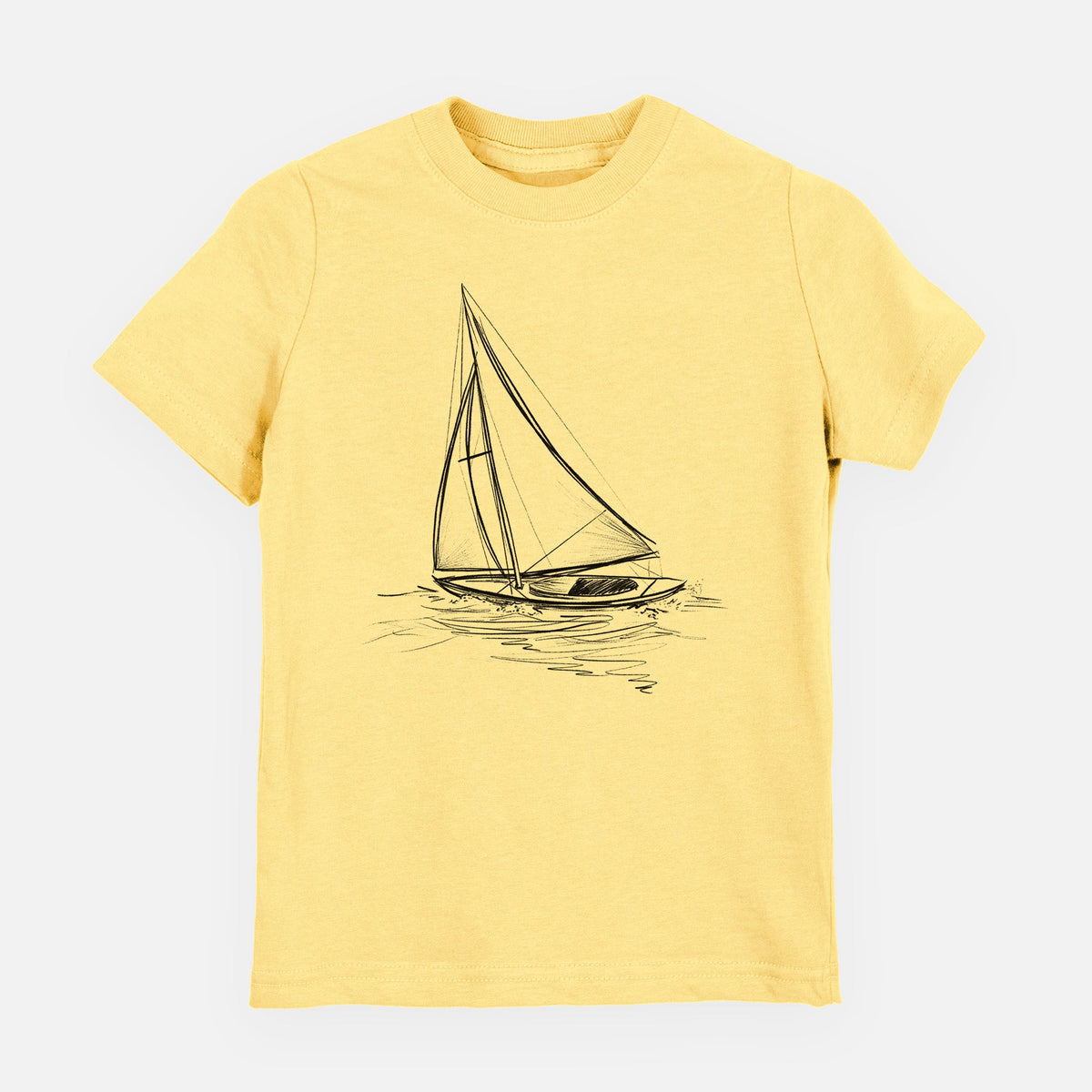 Heading Coastward - Sloop Sailboat - Toddler/Youth Shirt