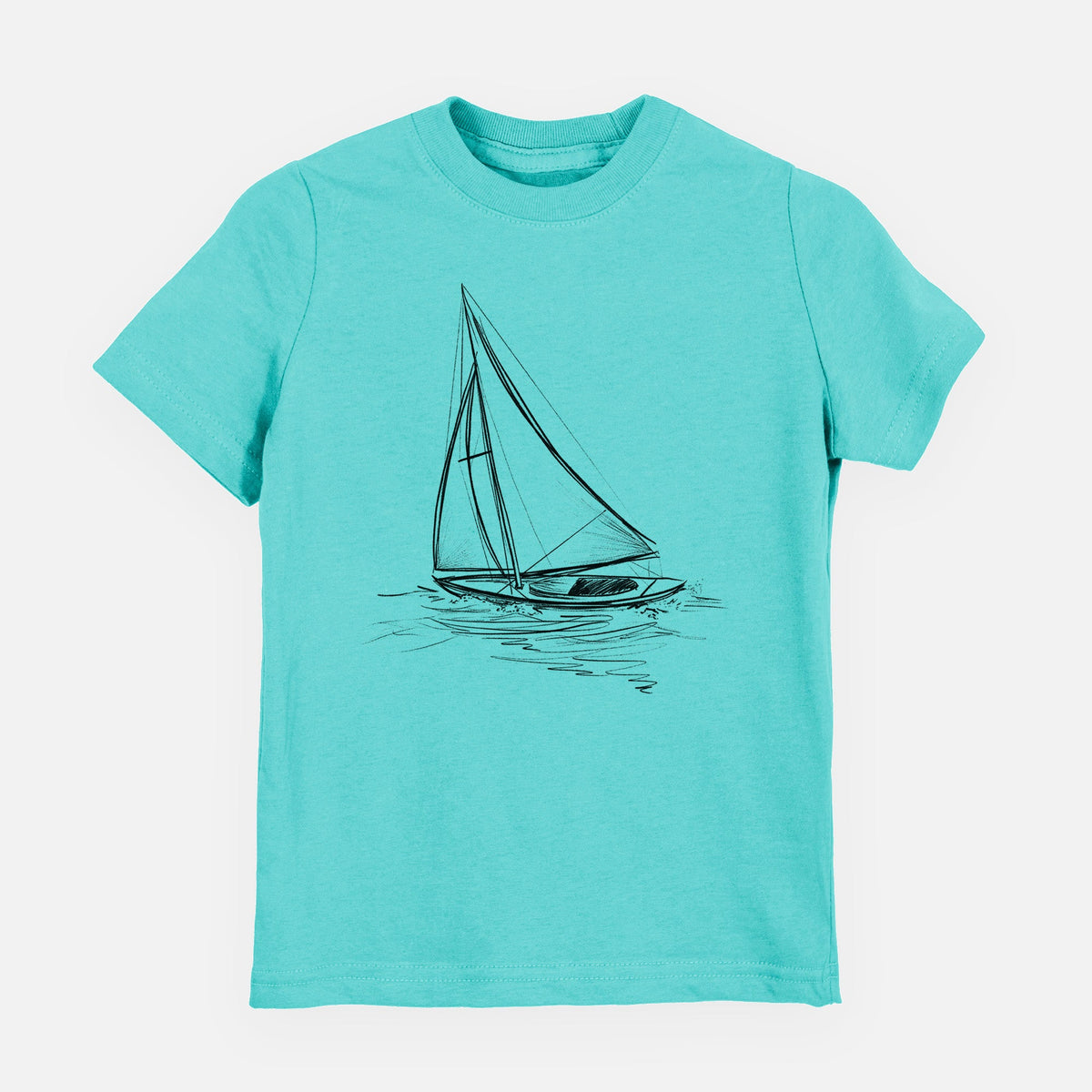 Heading Coastward - Sloop Sailboat - Toddler/Youth Shirt