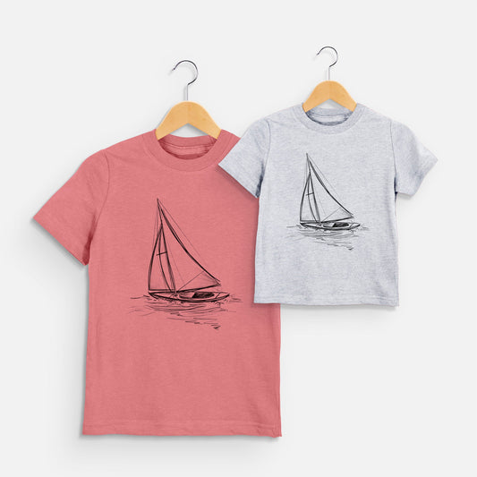 Heading Coastward - Sloop Sailboat - Toddler/Youth Shirt