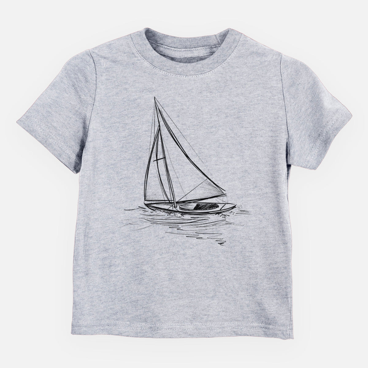 Heading Coastward - Sloop Sailboat - Toddler/Youth Shirt