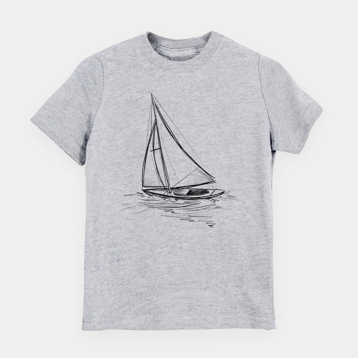 Heading Coastward - Sloop Sailboat - Toddler/Youth Shirt