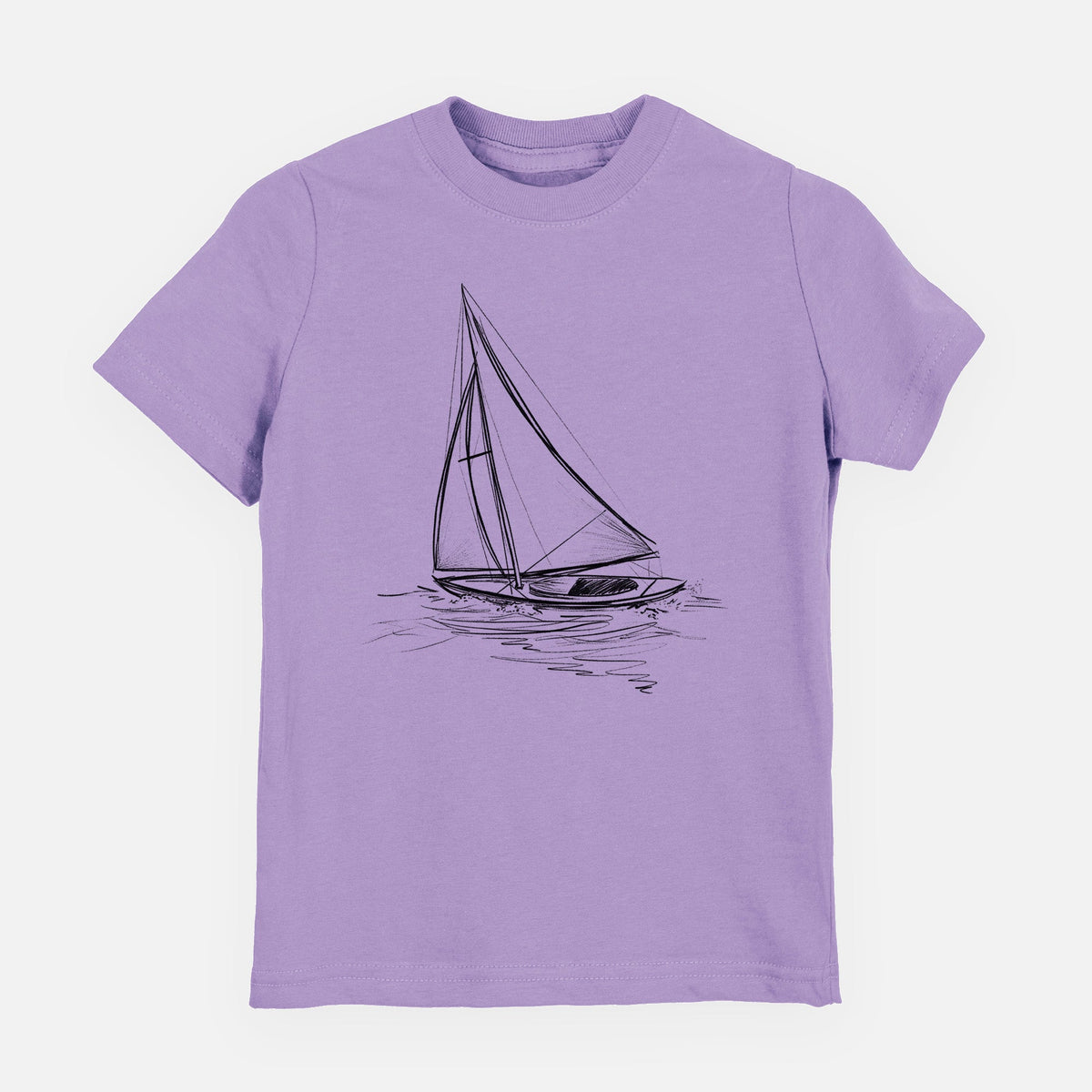 Heading Coastward - Sloop Sailboat - Toddler/Youth Shirt