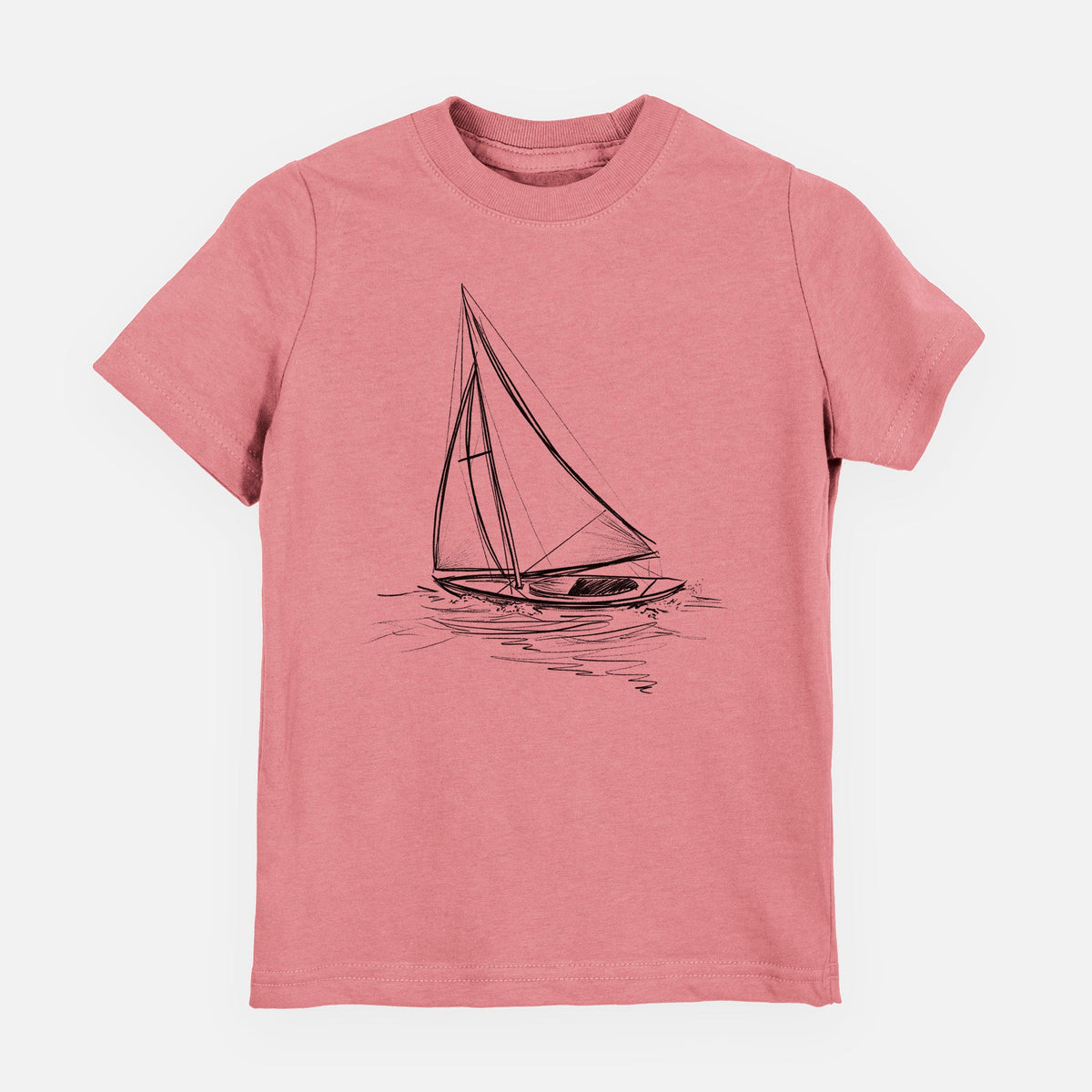 Heading Coastward - Sloop Sailboat - Toddler/Youth Shirt