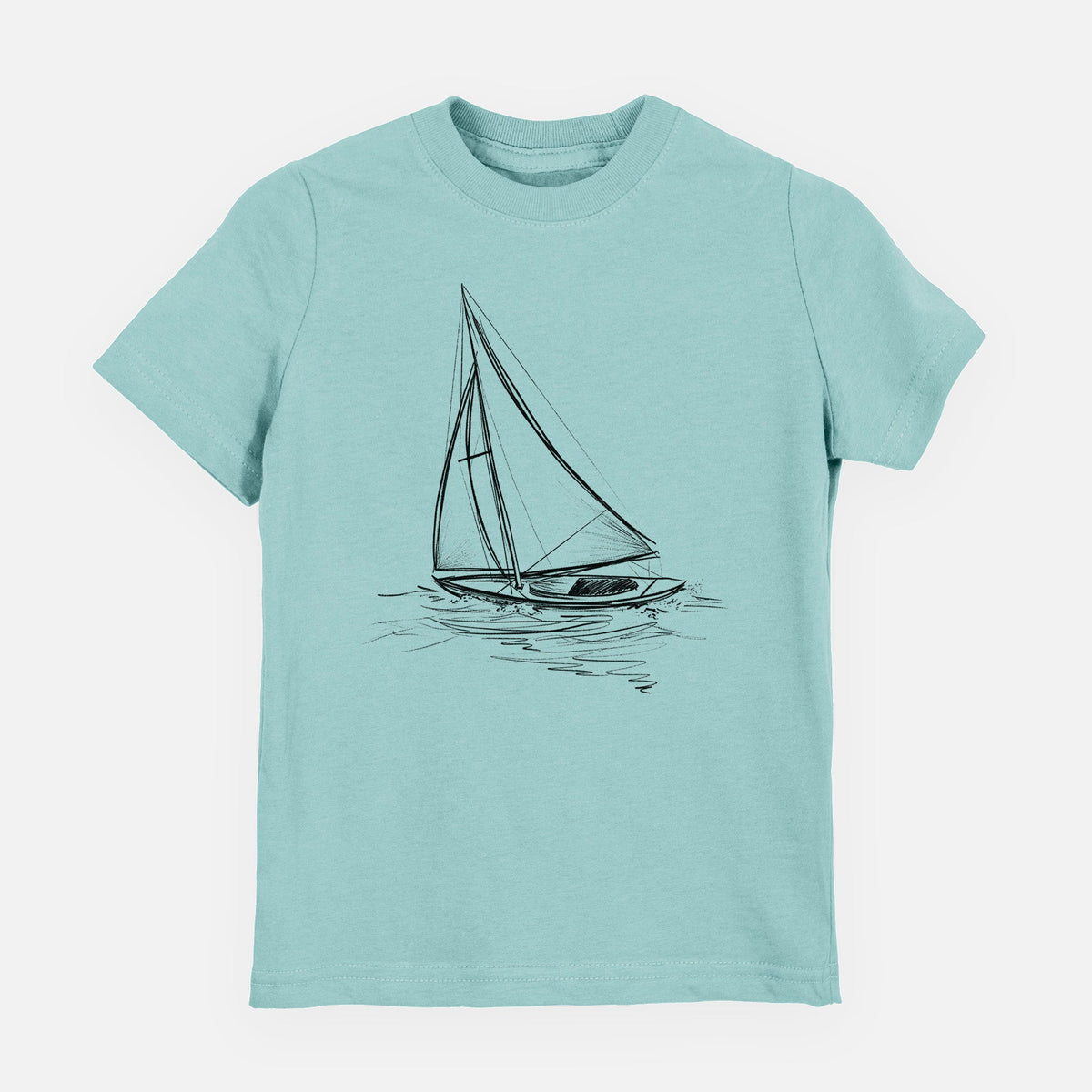 Heading Coastward - Sloop Sailboat - Toddler/Youth Shirt