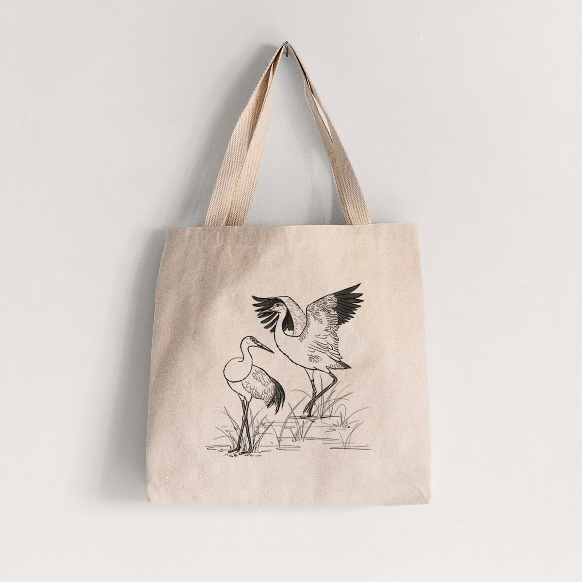 Sandhill Cranes - Grus canadensis - Tote Bag