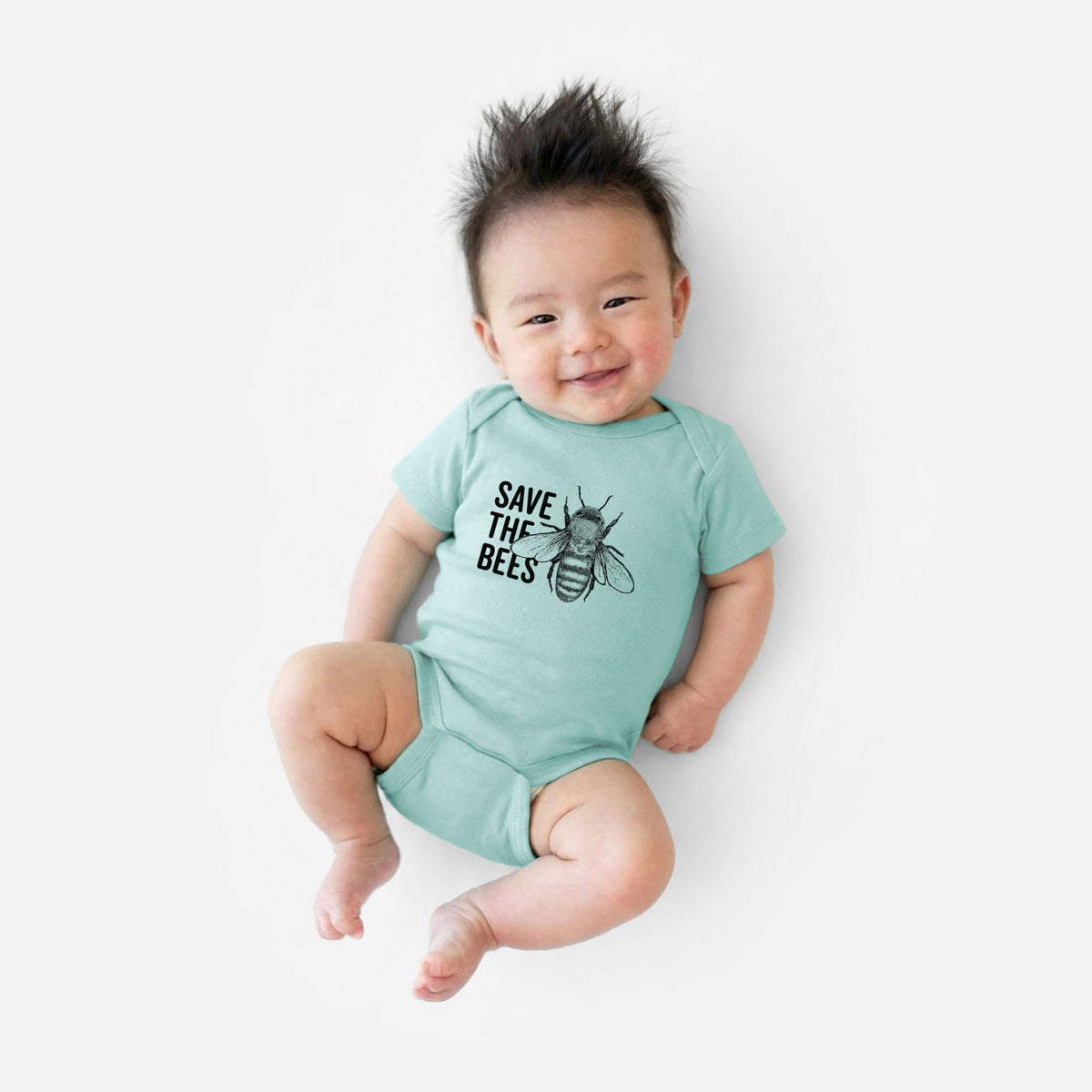 Save the Bees - Baby Fine Jersey Bodysuit