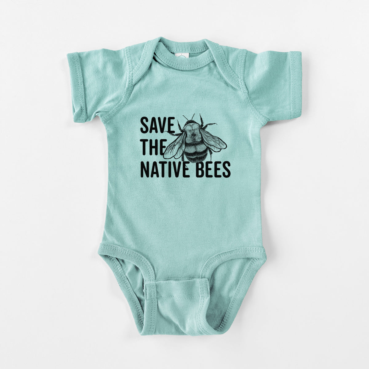 Save the Native Bees - Baby Fine Jersey Bodysuit