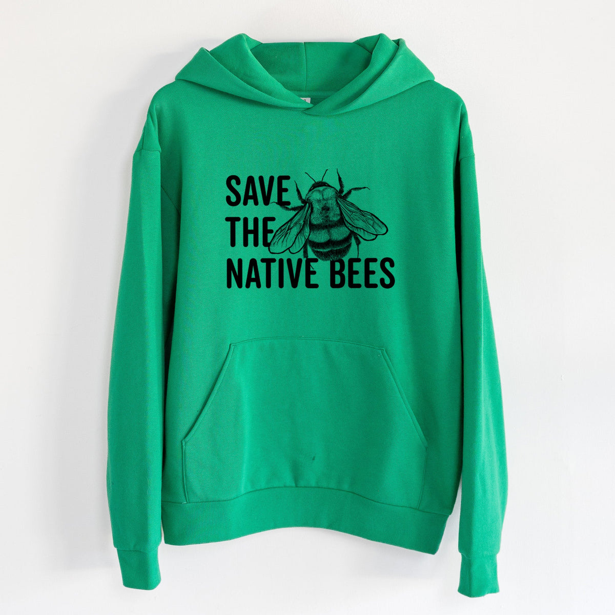 Save the Native Bees  - Statement Midweight Hoodie