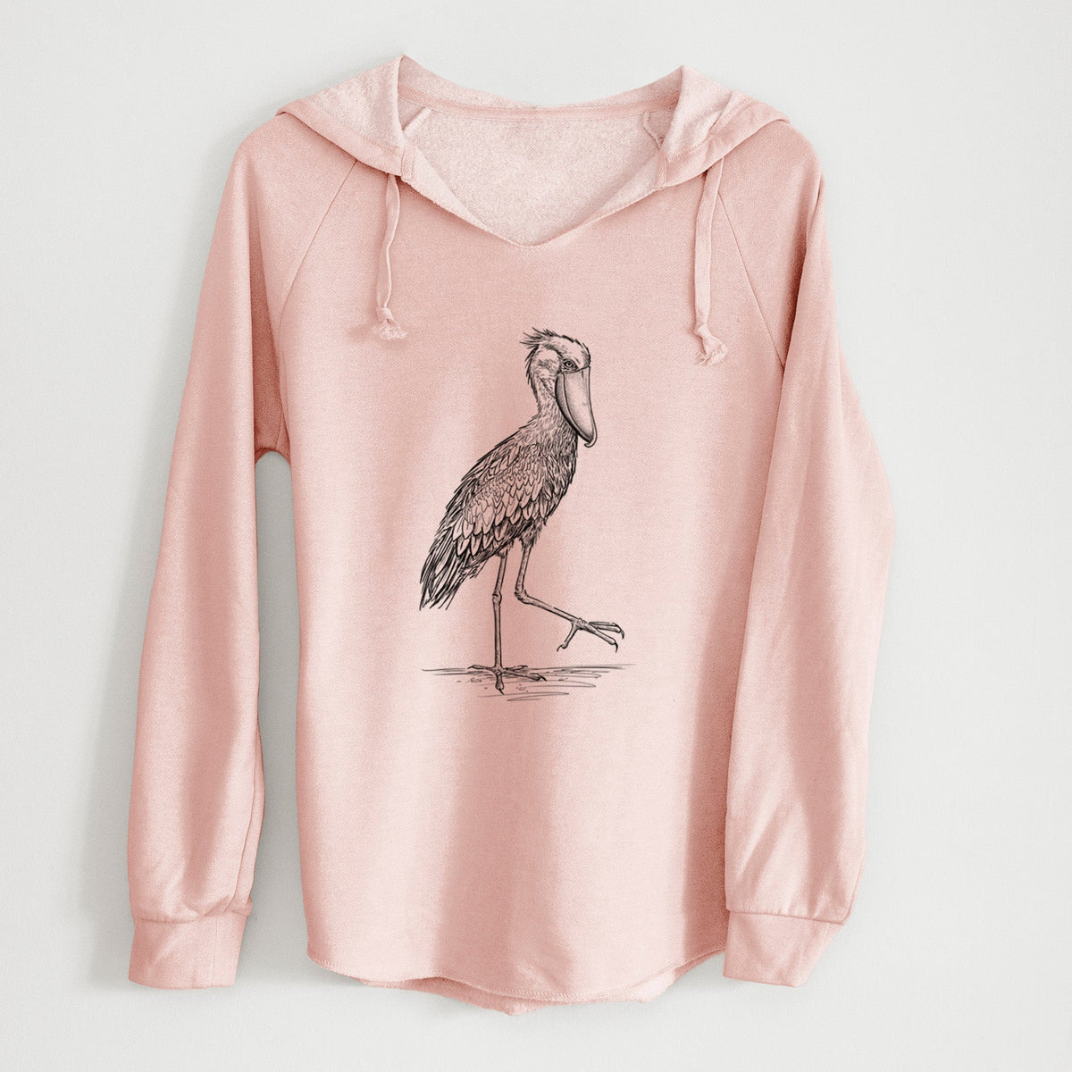 Shoebill Stork - Balaeniceps rex - Cali Wave Hooded Sweatshirt