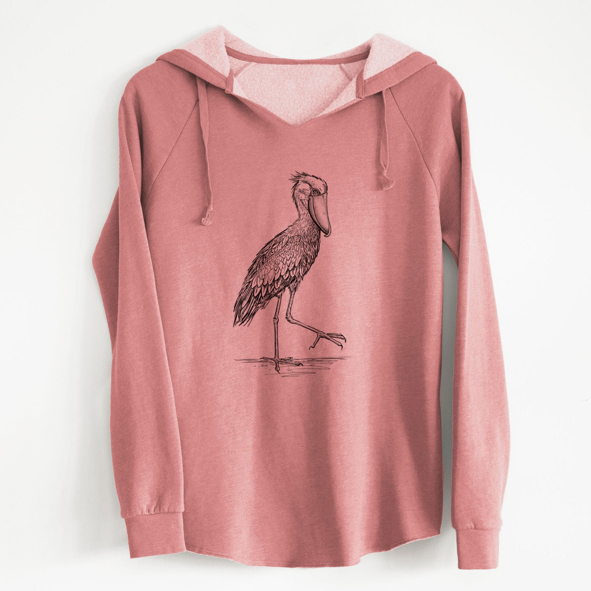 Shoebill Stork - Balaeniceps rex - Cali Wave Hooded Sweatshirt