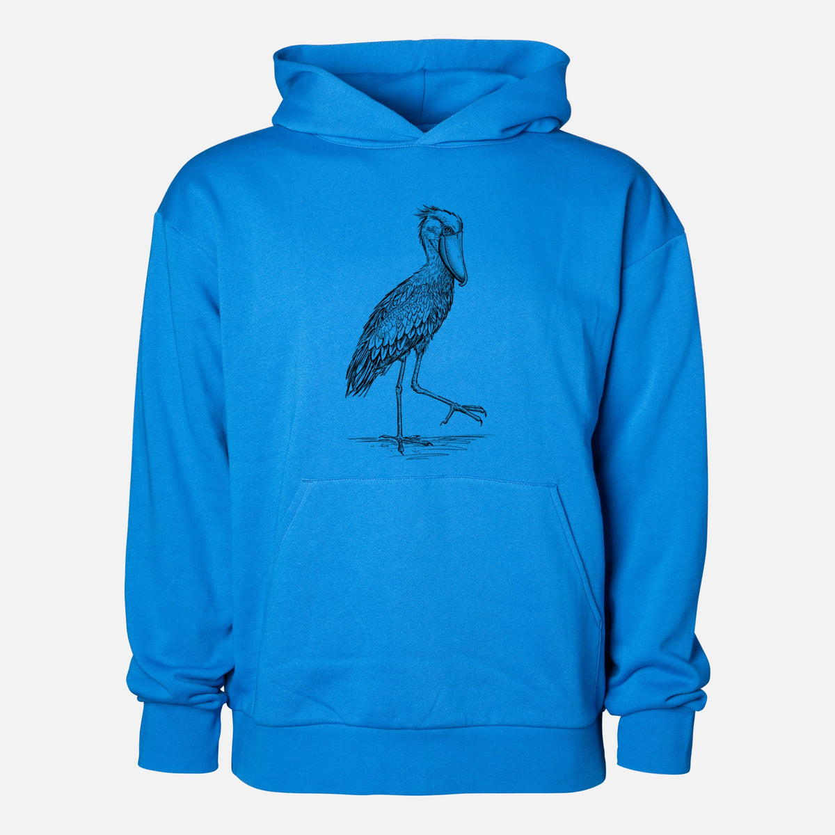 Shoebill Stork - Balaeniceps rex  - Statement Midweight Hoodie