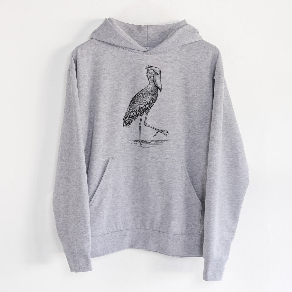 Shoebill Stork - Balaeniceps rex  - Statement Midweight Hoodie