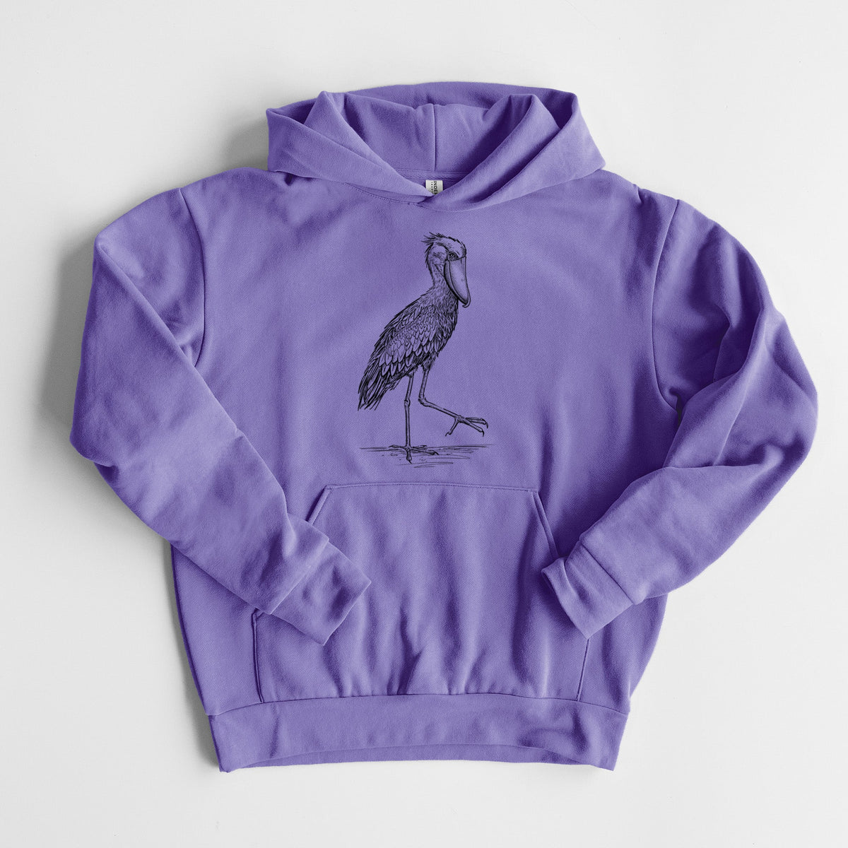 Shoebill Stork - Balaeniceps rex  - Statement Midweight Hoodie