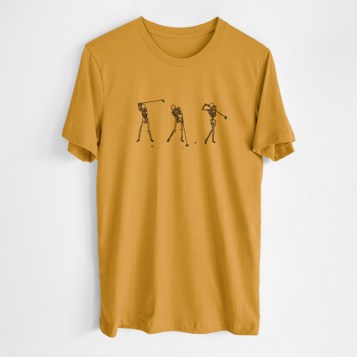 The Golf Swing - Skeleton Collection - Lightweight 100% Cotton Unisex Crewneck