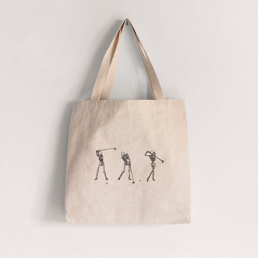 The Golf Swing - Skeleton Collection - Tote Bag