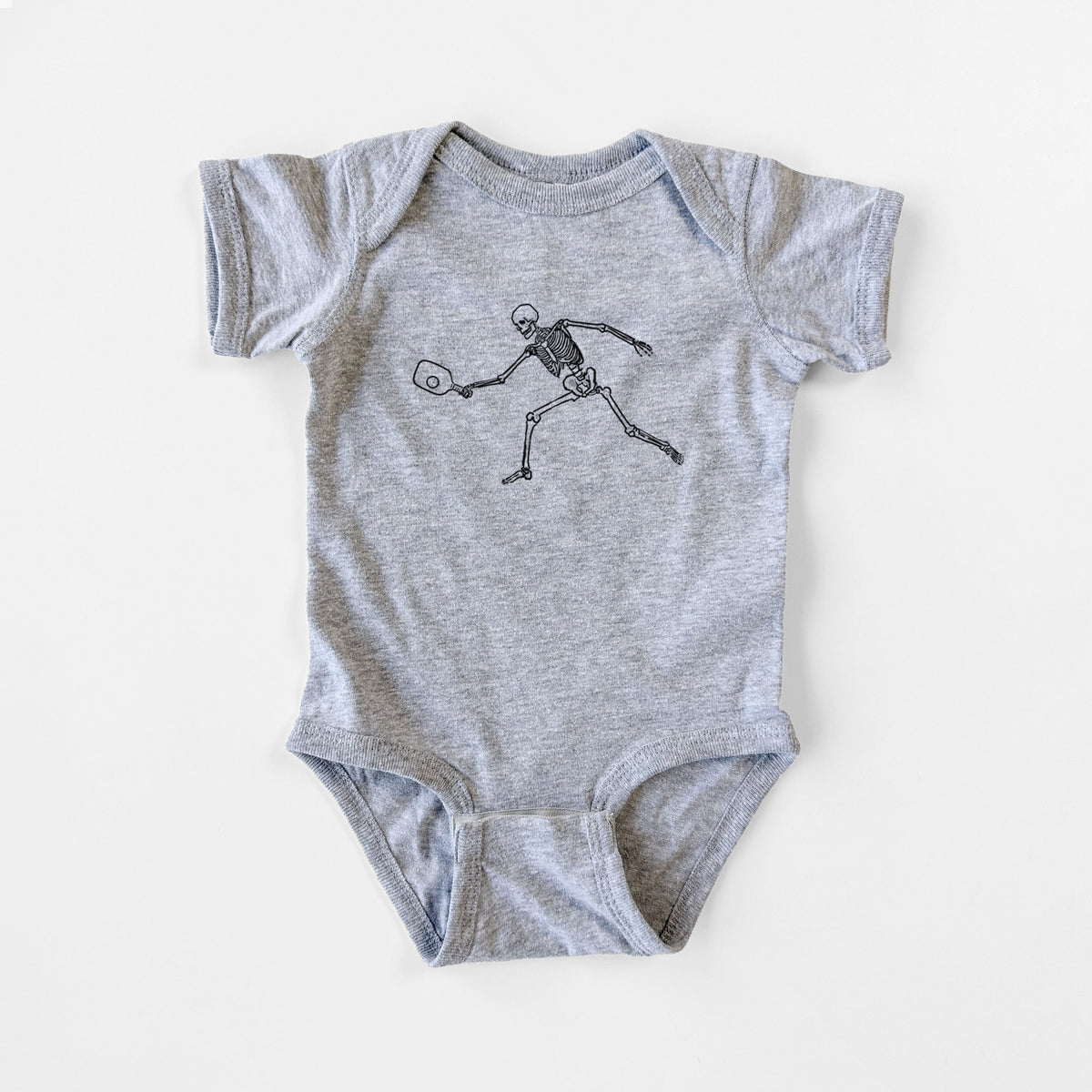 The Pickleball Block Volley - Skeleton Collection - Baby Fine Jersey Bodysuit
