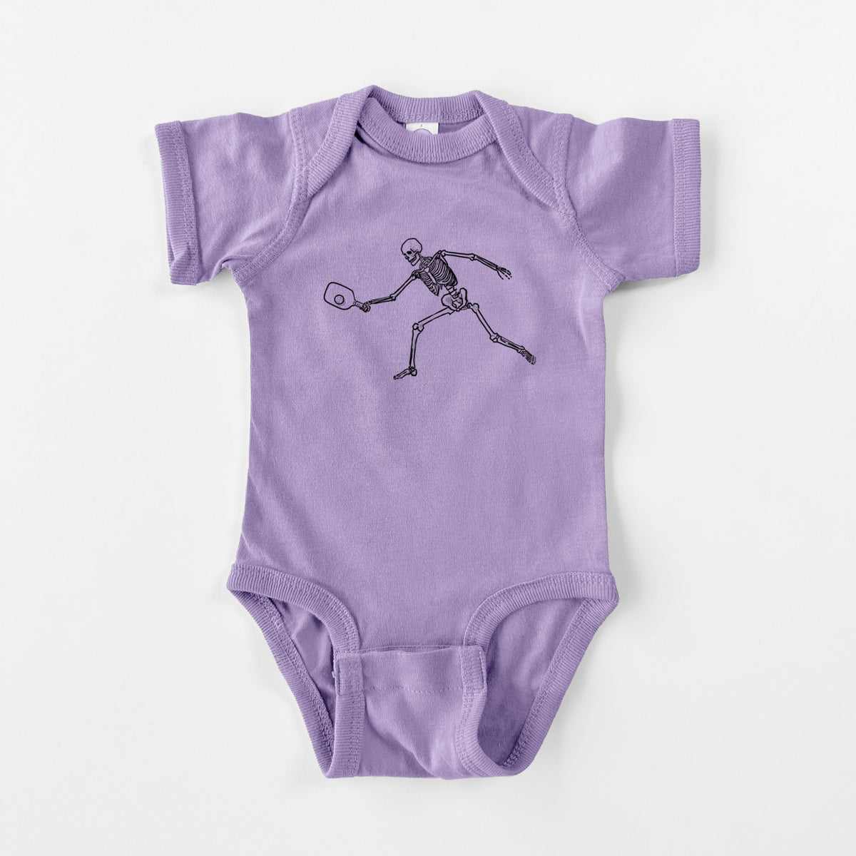 The Pickleball Block Volley - Skeleton Collection - Baby Fine Jersey Bodysuit