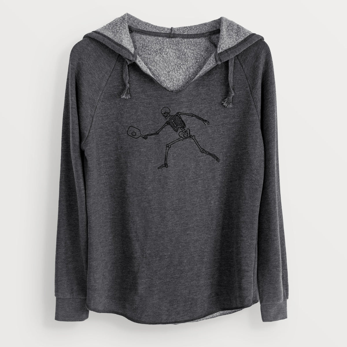The Pickleball Block Volley - Skeleton Collection - Cali Wave Hooded Sweatshirt