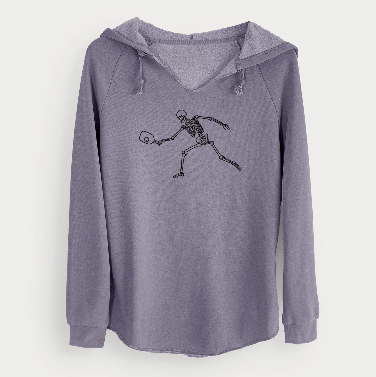 The Pickleball Block Volley - Skeleton Collection - Cali Wave Hooded Sweatshirt