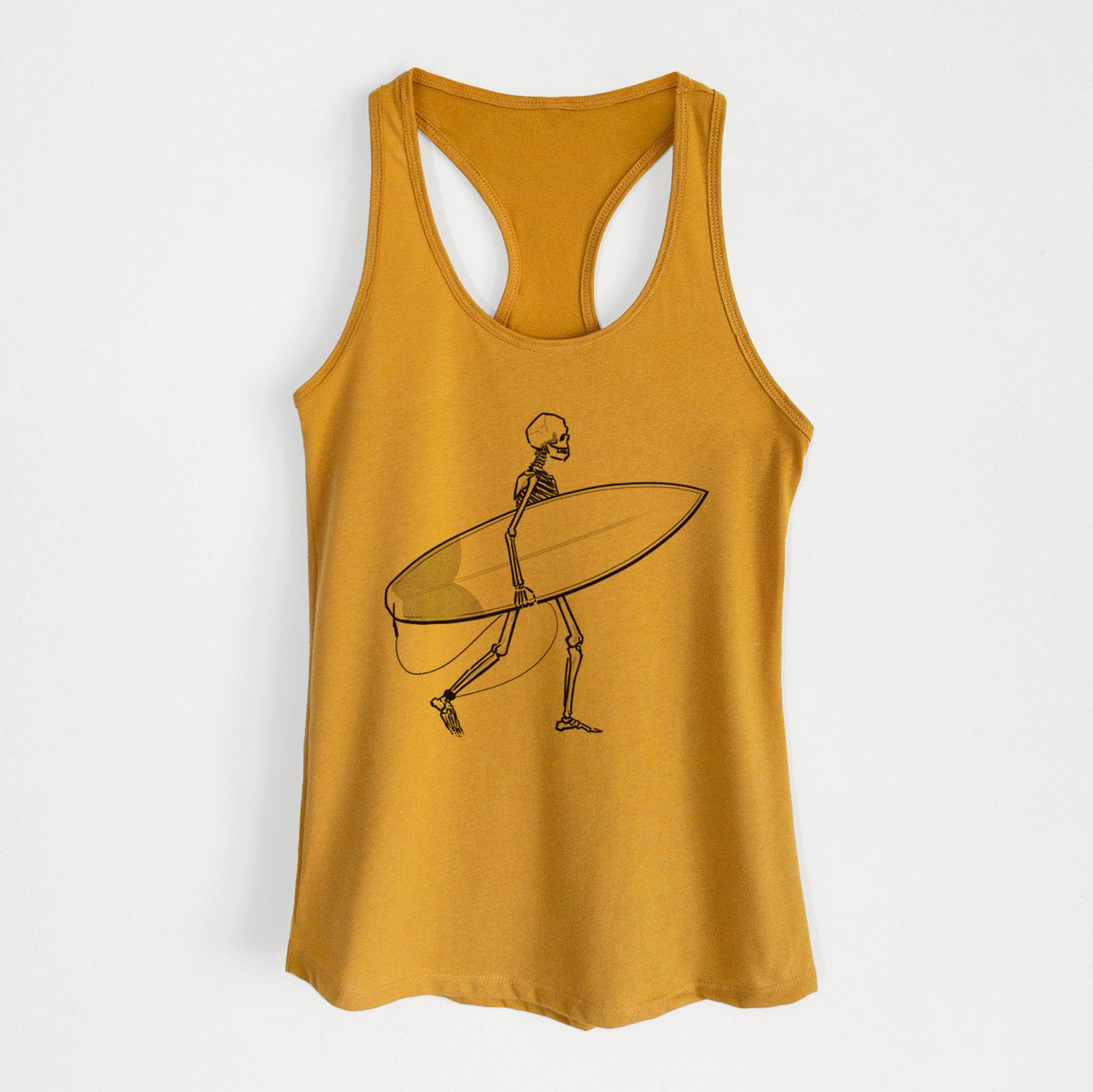 Seeking Swells - Skeleton Collection - Women's Racerback Tanktop