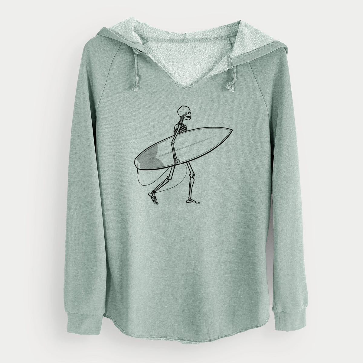 Seeking Swells - Skeleton Collection - Cali Wave Hooded Sweatshirt