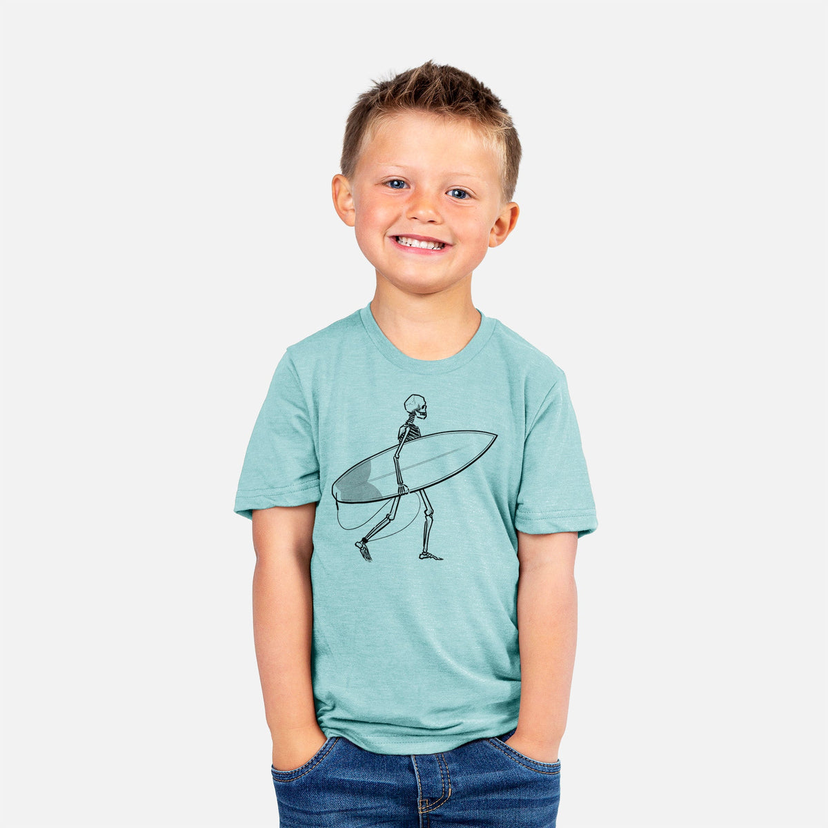 Seeking Swells - Skeleton Collection - Toddler/Youth Shirt