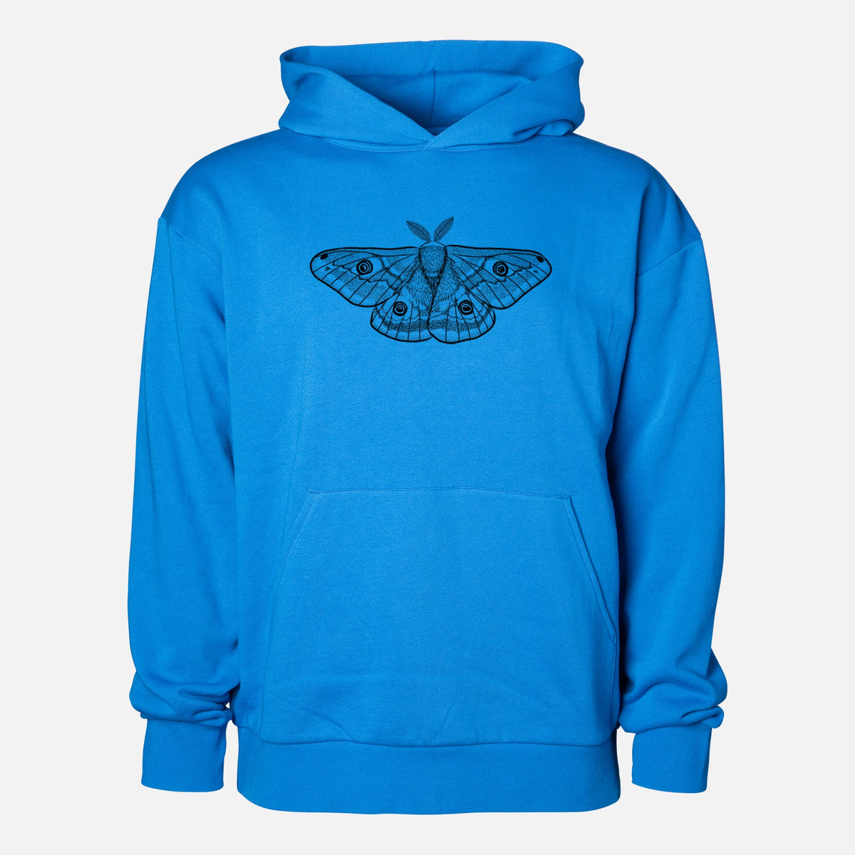 Saturnia pavonia - Small Emperor Moth  - Statement Midweight Hoodie