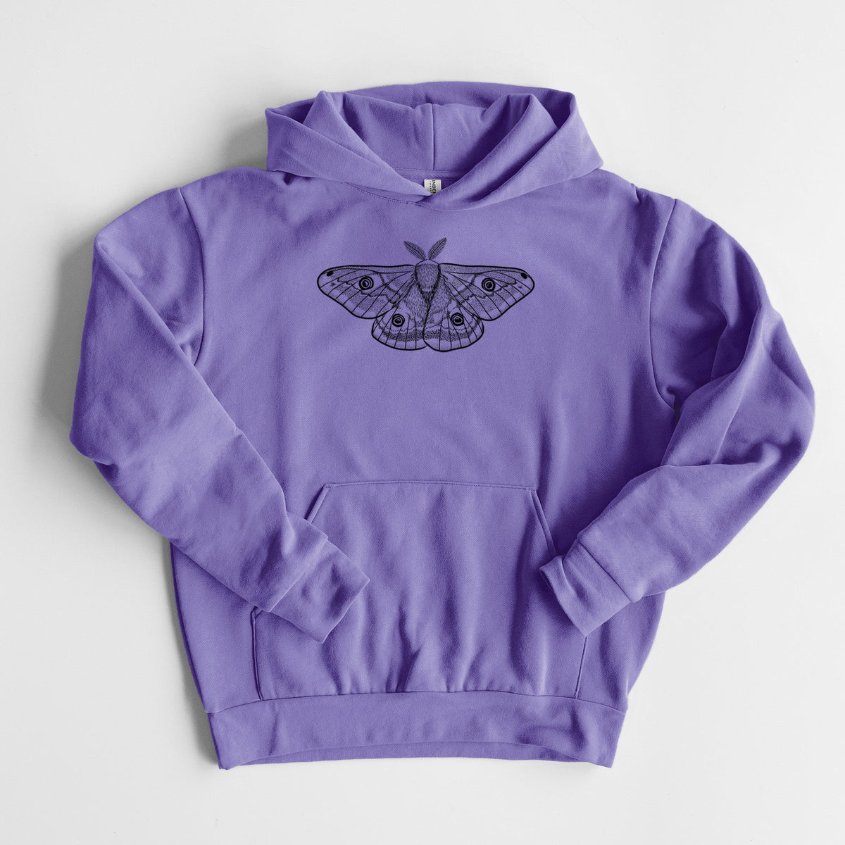 Saturnia pavonia - Small Emperor Moth  - Statement Midweight Hoodie