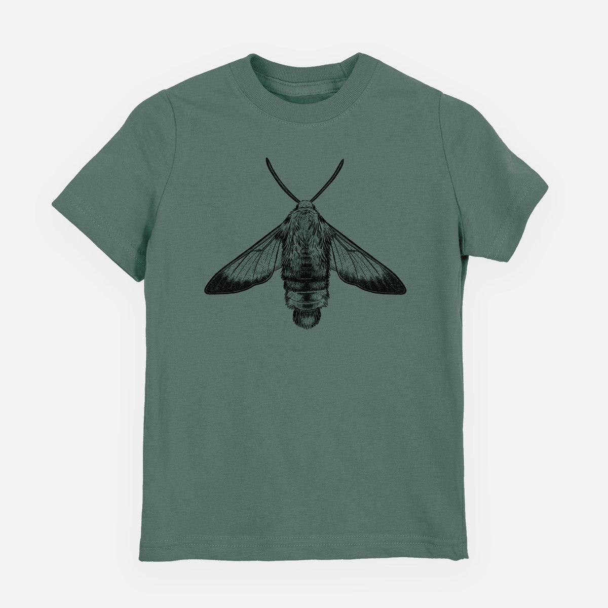 Snowberry Clearwing Moth - Hemaris diffinis - Toddler/Youth Shirt