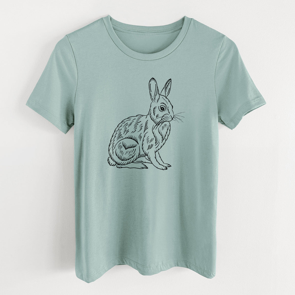Snowshoe Hare - Women's Lightweight Relaxed Fit 100% Cotton Crewneck