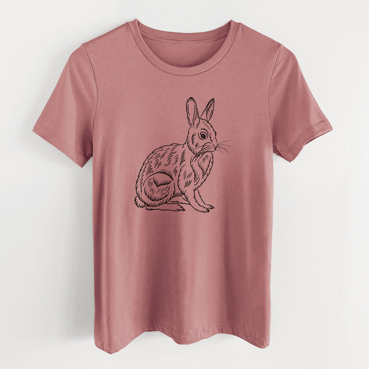 Snowshoe Hare - Women's Lightweight Relaxed Fit 100% Cotton Crewneck