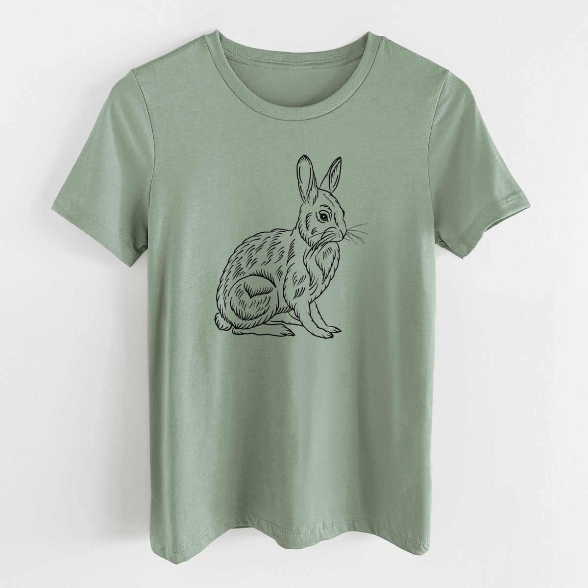 Snowshoe Hare - Women's Lightweight Relaxed Fit 100% Cotton Crewneck
