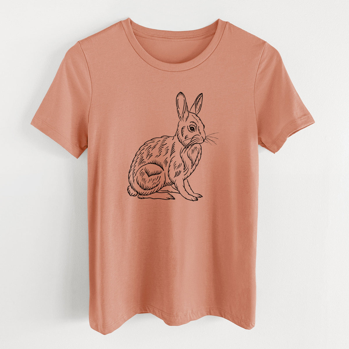 Snowshoe Hare - Women's Lightweight Relaxed Fit 100% Cotton Crewneck