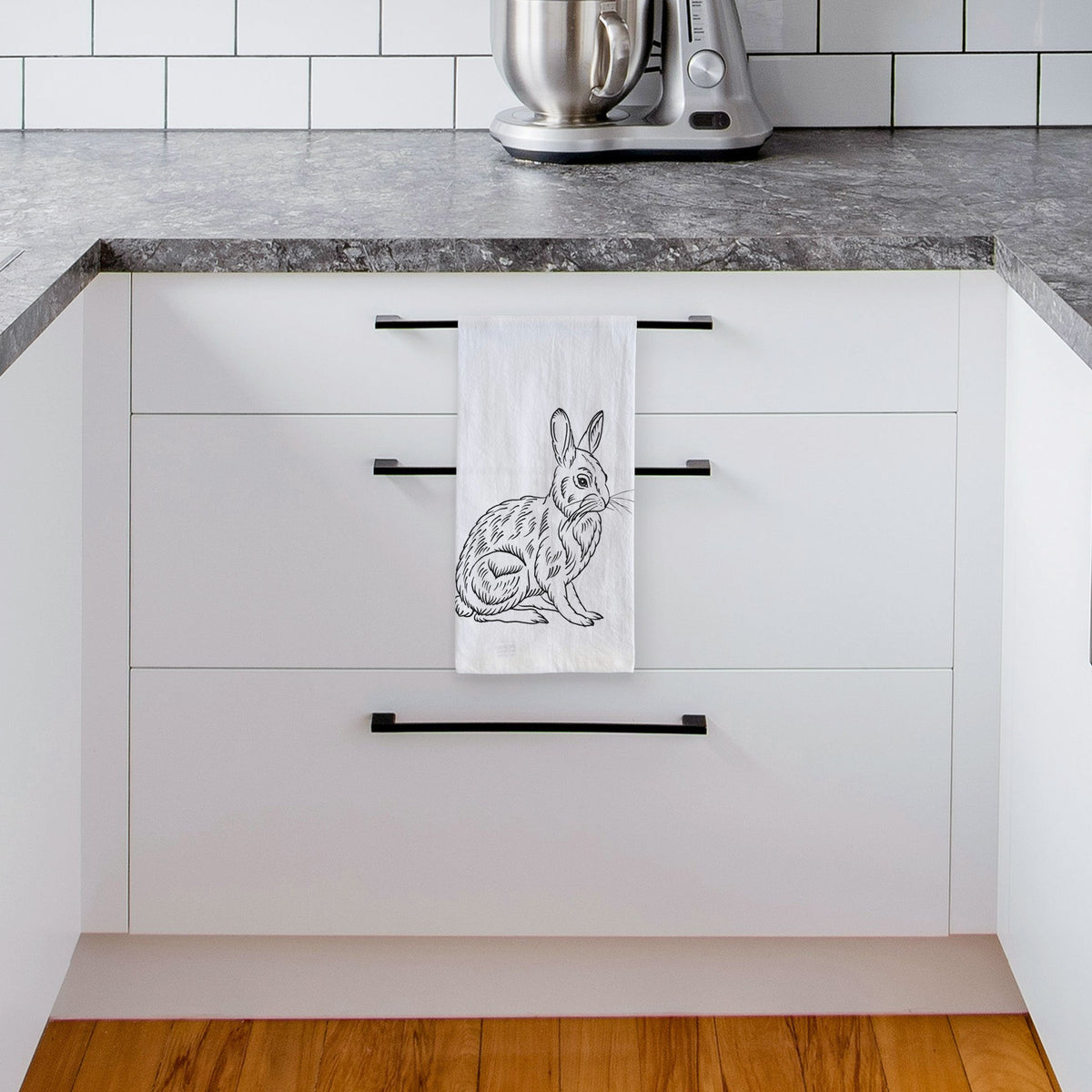 Snowshoe Hare Tea Towel