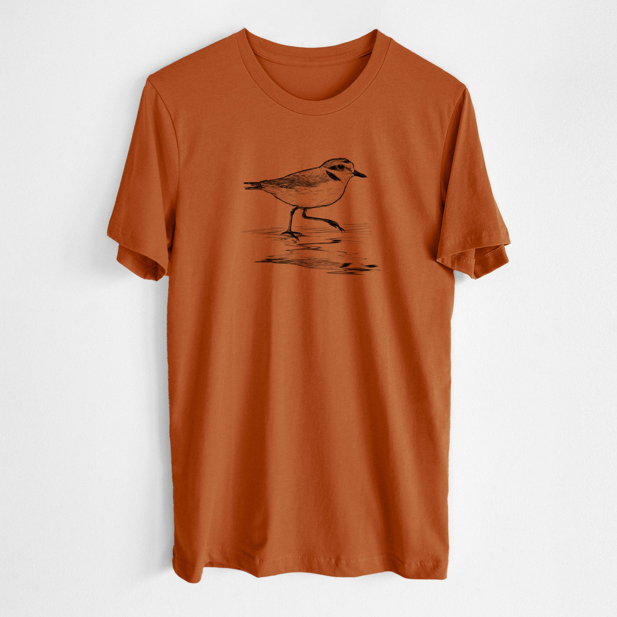 Western Snowy Plover - Charadrius nivosus nivosus - Lightweight 100% Cotton Unisex Crewneck