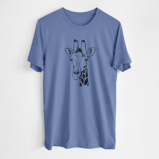 Southern Giraffe - Giraffa giraffa - Lightweight 100% Cotton Unisex Crewneck