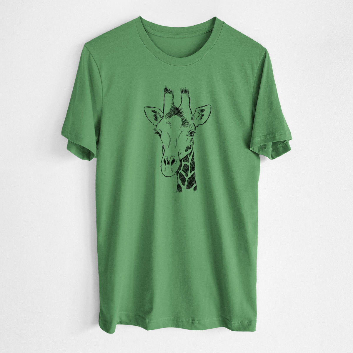 Southern Giraffe - Giraffa giraffa - Lightweight 100% Cotton Unisex Crewneck