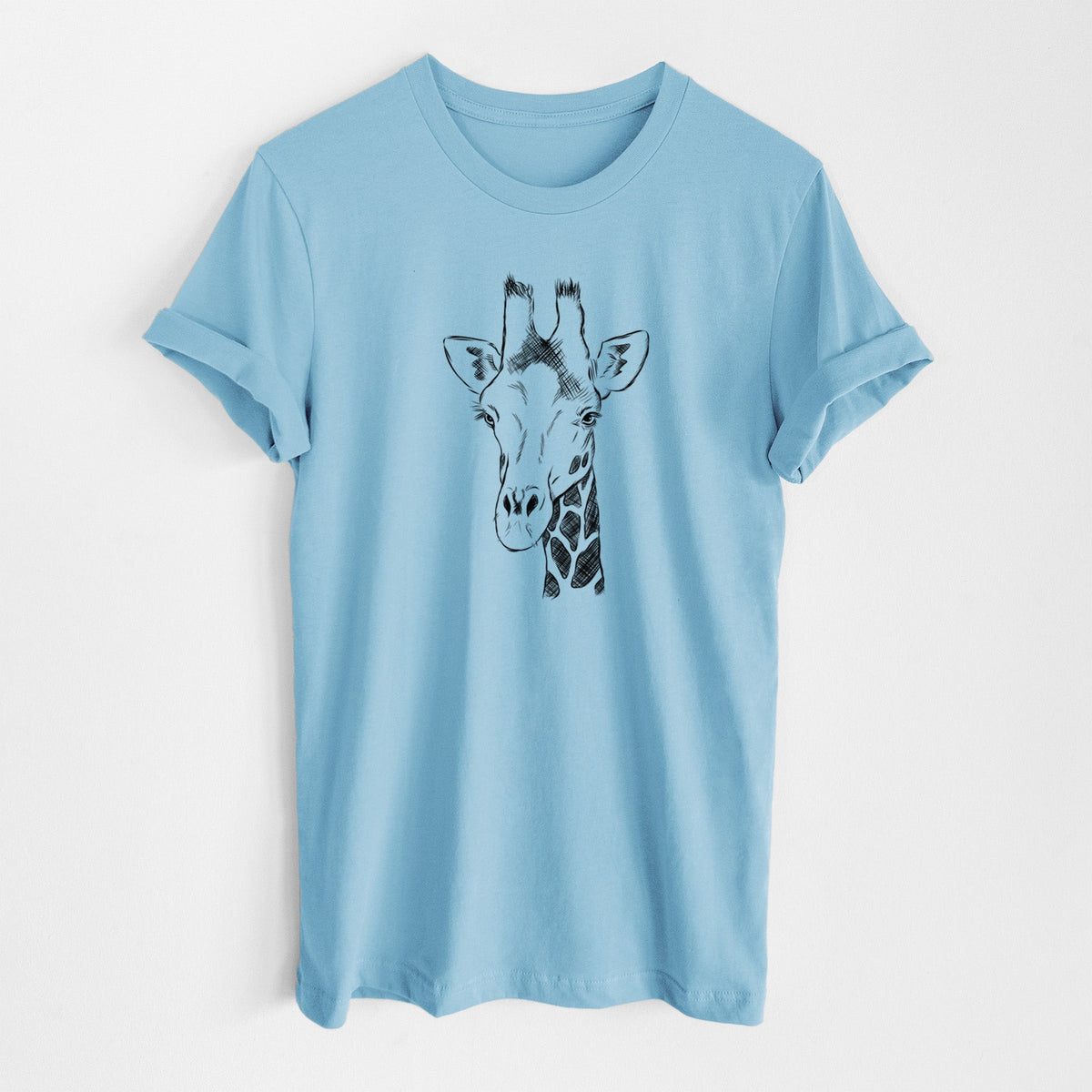 Southern Giraffe - Giraffa giraffa - Lightweight 100% Cotton Unisex Crewneck