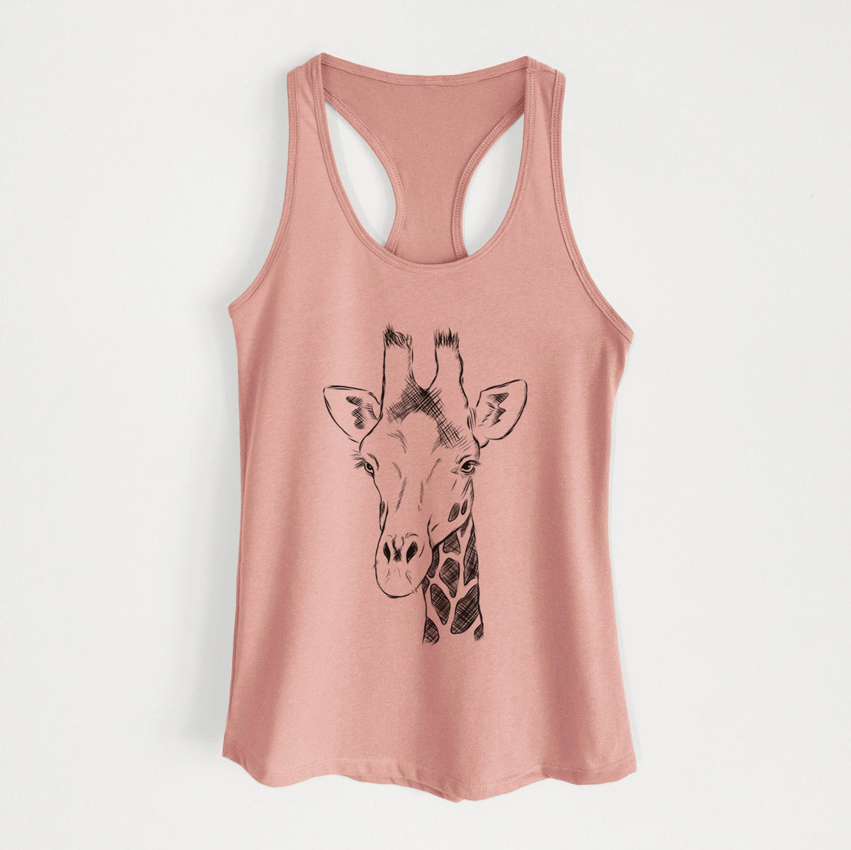 Southern Giraffe - Giraffa giraffa - Women's Racerback Tanktop