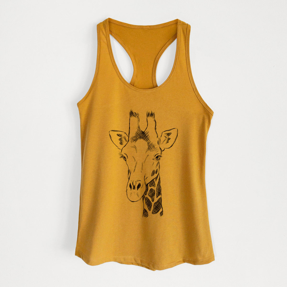 Southern Giraffe - Giraffa giraffa - Women's Racerback Tanktop