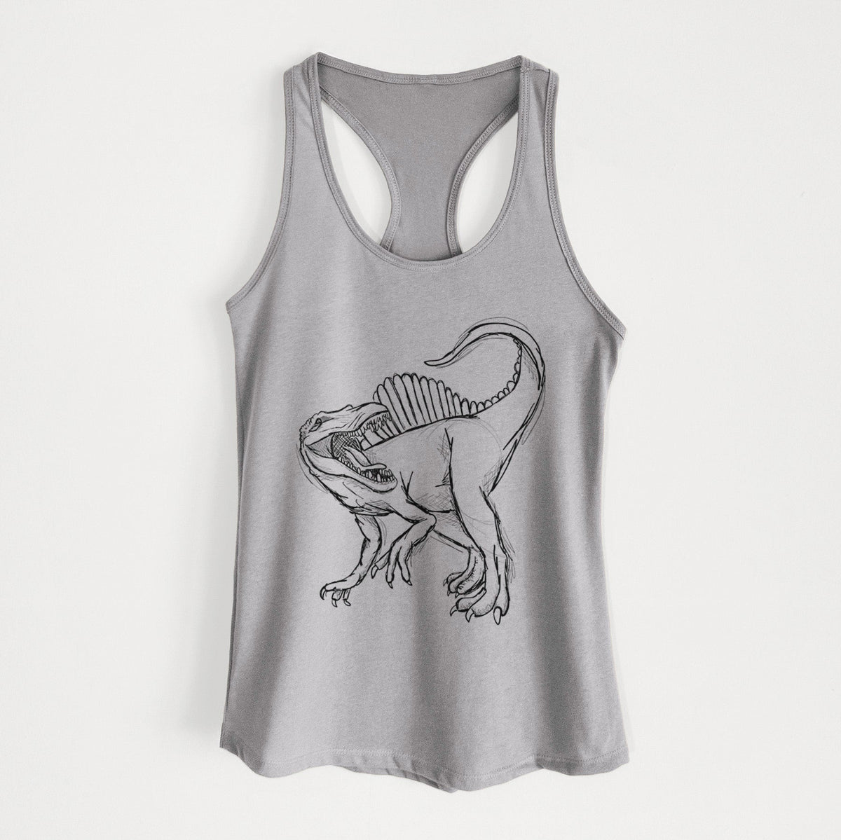 Spinosaurus Aegyptiacus - Women's Racerback Tanktop