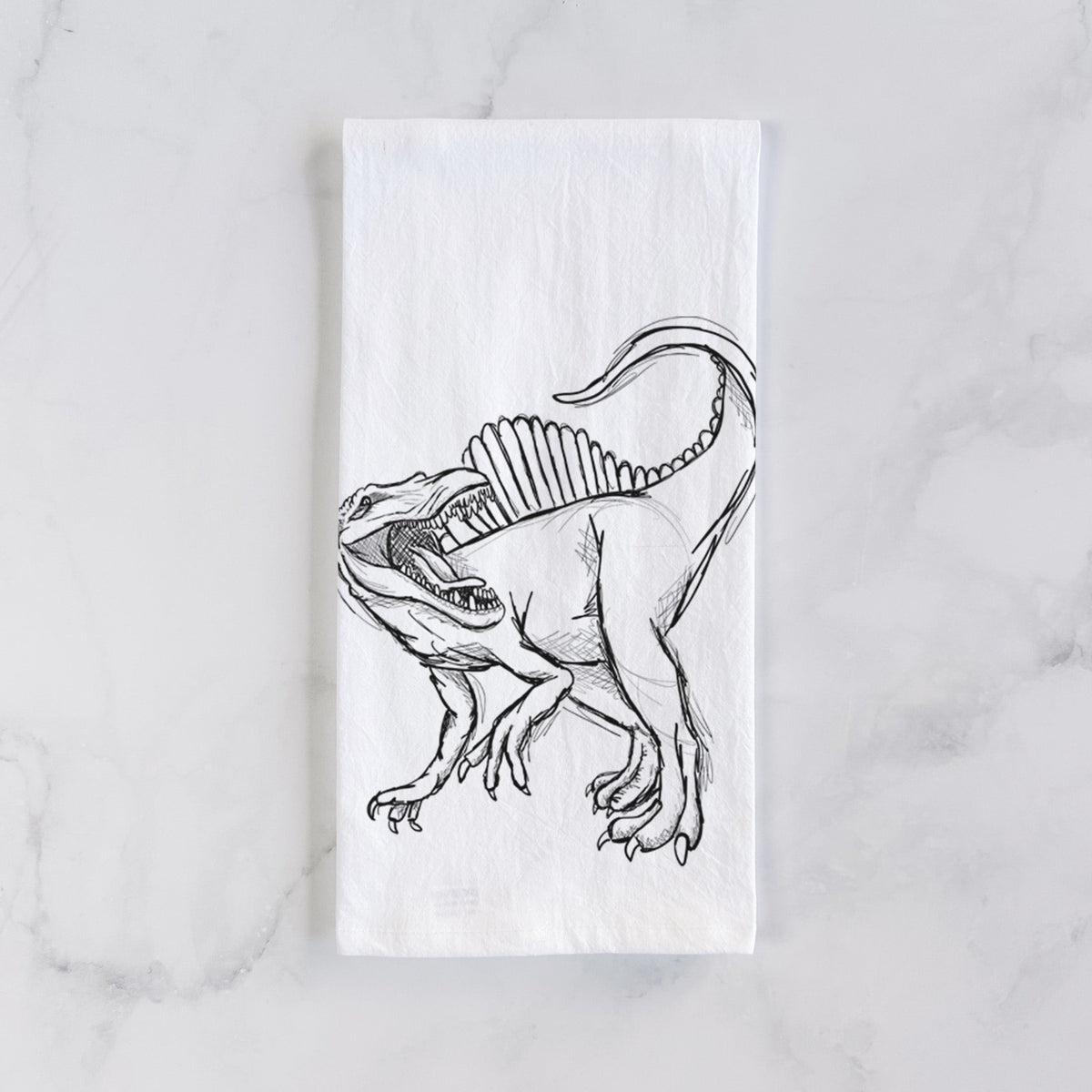 Spinosaurus Aegyptiacus Tea Towel